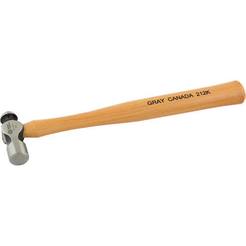 Marteau &agrave; panne sph&eacute;rique, Poids de la t&ecirc;te 4 oz, Face Ordinaire, Prise Bois Ottawa Fastener Supply