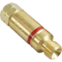 Antiretours pare-flammes - Oxy/gaz combustibles, Gaz combustibles (rouge)/Oxyg&egrave;ne (vert), Style pour adapteur de d&eacute;tendeur Ottawa Fastener Supply