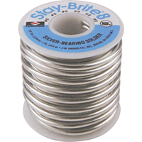Stay-Brite&reg; Solders, Lead-Free, 96% Tin 4% Silver, Solid Core, 0.125" Dia. Ottawa Fastener Supply
