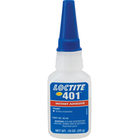 Prism 401 Instant Adhesive, Clear, Bottle, 20 g Ottawa Fastener Supply