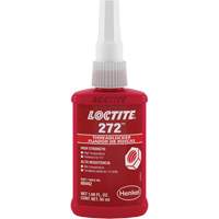 Threadlocker 272 High Temperature, Red, High, 50 ml, Bottle Ottawa Fastener Supply