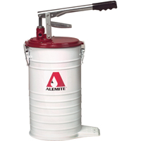 Manual Lubrication Pumps - Volume Delivery Bucket Pumps, Ductile Iron, 1 oz./Stroke, Fits 5 gal. AA699 | Ottawa Fastener Supply