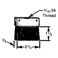 Flat, Round or Roto Brushes Ottawa Fastener Supply