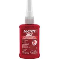 Threadlocker 263 Rapid Cure, Red, High, 50 ml, Bottle Ottawa Fastener Supply
