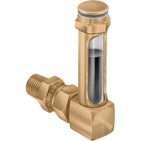 Brass Liquid Level Gauges - Union Coupling, Threaded, 8-11/16" L, 225°F (107.22° C) Ottawa Fastener Supply