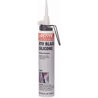Superflex RTV Silicone Adhesive Sealant, Cartridge, Black Ottawa Fastener Supply