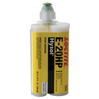 Adh&eacute;sifs structuraux &agrave; s&eacute;chage rapide E-20P, 200 ml, Cartouche double, Deux composants, Blanc Ottawa Fastener Supply