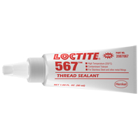567 High Temperature Thread Sealant, Tube, 50 ml, -53.88° C - 204° C/-65° F - 400° F Ottawa Fastener Supply