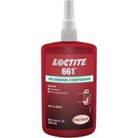 Compos&eacute; de retenue Loctite 661, 250 ml, Bouteille, Jaune Ottawa Fastener Supply