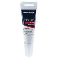 Momentive Silicone Sealant, Tube, Black Ottawa Fastener Supply