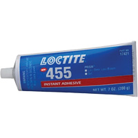 Gel adh&eacute;sif 455, Blanc cass&eacute;, Tube, 200 g Ottawa Fastener Supply