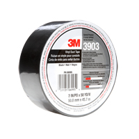 Rubans adh&eacute;sifs en vinyle 3903, 1245 mm (49") la x 46 m (151') lo, 6,5 mils, Noir Ottawa Fastener Supply