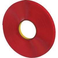 Ruban VHB, 33 m (108') lo x 12 mm (1/2") la, 40 mils, Acrylique Ottawa Fastener Supply