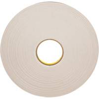 Double-Coated Foam Tape, 66 m (216') L x 12.7 mm (1/2") W, 31 mils, Polyethylene Ottawa Fastener Supply