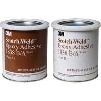 Scotch-Weld Adhesive, 32 fl. oz., Pail, Two-Part, Green Ottawa Fastener Supply