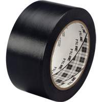 Ruban en vinyle pour travaux g&eacute;n&eacute;raux 764, 25,4 mm (1") la x 32,9 m (108') lo, 5 mils, Noir Ottawa Fastener Supply