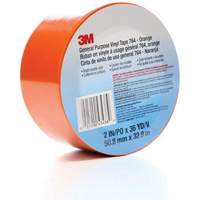 Ruban en vinyle pour travaux g&eacute;n&eacute;raux 764, 50,8 mm (2") la x 32,9 m (108') lo, 5 mils, Orange Ottawa Fastener Supply
