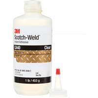 Adh&eacute;sif instantan&eacute; CA5 Scotch-Weld, Transparent, Bouteille, 1 lb Ottawa Fastener Supply
