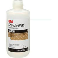 Colle instantan&eacute;e Scotch-Weld, Transparent, Bouteille, 1 lb Ottawa Fastener Supply