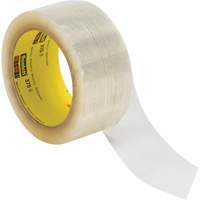 Scotch&reg; 375 Box Sealing Tape, Hot Melt Adhesive, 3.1 mils, 48 mm (1-22/25") x 1500 m (4921') Ottawa Fastener Supply