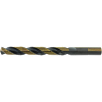 Foret de type Prentice M2 de premi&egrave;re qualit&eacute; noir et dor&eacute; Jet-Kut, 9/16", Acier rapide, Pointe de 135° Ottawa Fastener Supply