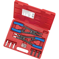SRP-10S Heavy-Duty Ratcheting Snap Ring Pliers Set, 10 Pieces Ottawa Fastener Supply