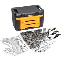 Mechanic's Tool Set in 3-Drawer Storage Box, 239 Pieces AUW197 | Ottawa Fastener Supply