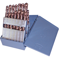 Jobber Length Drill Set, 15 Pieces, Cobalt Ottawa Fastener Supply