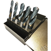 Prentice Drill Bit Set, 5 Pieces, High Speed Steel Ottawa Fastener Supply