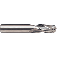 Fraise en bout sph&eacute;rique, 1/8" dia., 4 cannelures, Carbure Ottawa Fastener Supply