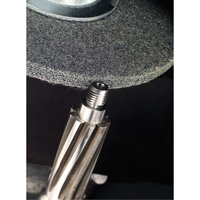 Scotch-Brite EXL Unitized Deburring Wheels, 1" x 1", 3/16" Arbor, 2A Grit, Aluminum Oxide Ottawa Fastener Supply