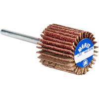 High Performance Micro-Mini Flap Wheel, Aluminum Oxide, 60 Grit, 3/4" x 3/4" x 1/8" Ottawa Fastener Supply