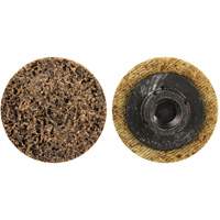 Disque de pr&eacute;paration de surface &agrave; remplacement rapide, 1" dia., Grain Cors&eacute;, Oxyde d'aluminium Ottawa Fastener Supply