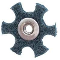 Disque abrasif en forme d'&eacute;toile pour pr&eacute;paration de surface Abrasotex , 3" dia., Grain Tr&egrave;s fin, Oxyde d'aluminium Ottawa Fastener Supply