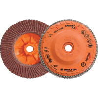 Enduro-Flex Flap Disc, 4-1/2" x 5/8"-11, Type 27, 40 Grit, Zirconia Alumina Ottawa Fastener Supply