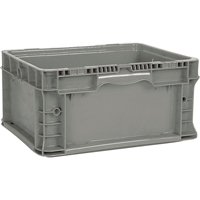 StakPak Plus 4845 System Containers, 7-2/5" W x 12" D x 5" H, Grey Ottawa Fastener Supply