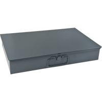 Compartment Steel Scoop Boxes , 18.34" W x 12.16" D x 3.16" H, 6 Horizontal Compartments Ottawa Fastener Supply