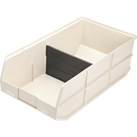 1800 Series Akro-Bin, 11" W x 7" H x 20-1/2" D, Beige Ottawa Fastener Supply
