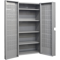Deep Door Combination Cabinets, 38" W x 24" D x 72" H, Grey CB442 | Ottawa Fastener Supply