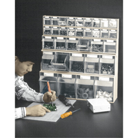 Syst&egrave;me de casiers modulaires Tip-Out, 23-5/8" la x 2-1/2" p x 3-1/8" h, 9 tiroirs Ottawa Fastener Supply