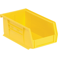 Ultra Stack & Hang Bin, 4-1/8" W x 3" H x 7-3/8" D, Yellow Ottawa Fastener Supply