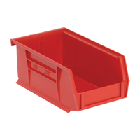 Ultra Stack & Hang Bin, 4-1/8" W x 3" H x 7-3/8" D, Red Ottawa Fastener Supply