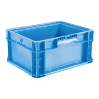 StakPak Plus 4845 System Containers, 15" W x 12" D x 7.5" H, Royal Blue Ottawa Fastener Supply