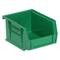 Ultra Stack & Hang Bin, 4-1/8" W x 3" H x 5-3/8" D, Green Ottawa Fastener Supply