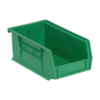 Ultra Stack & Hang Bin, 4-1/8" W x 3" H x 7-3/8" D, Green Ottawa Fastener Supply
