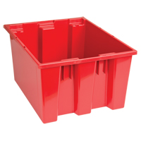 Contenants Stack & Nest, 10" x 19,5" x 15,5", Rouge Ottawa Fastener Supply