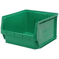 Giant Stacking Containers, 18.375" W x 19.75" D x 11.875" H, Green Ottawa Fastener Supply
