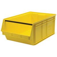 Giant Stacking Containers, 18.375" W x 29" D x 11.875" H, Yellow Ottawa Fastener Supply