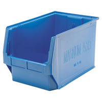 MAGNUM Bin, 11-7/8" H x 12-3/8" W x 19-3/4" D, 150 lbs. Capacity, Black Ottawa Fastener Supply