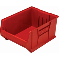 Hulk Containers, 18-1/4" W x 12" H x 23-7/8" D, Red Ottawa Fastener Supply
